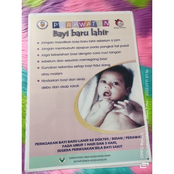 

Poster Perawatan Bayi Baru Lahir
