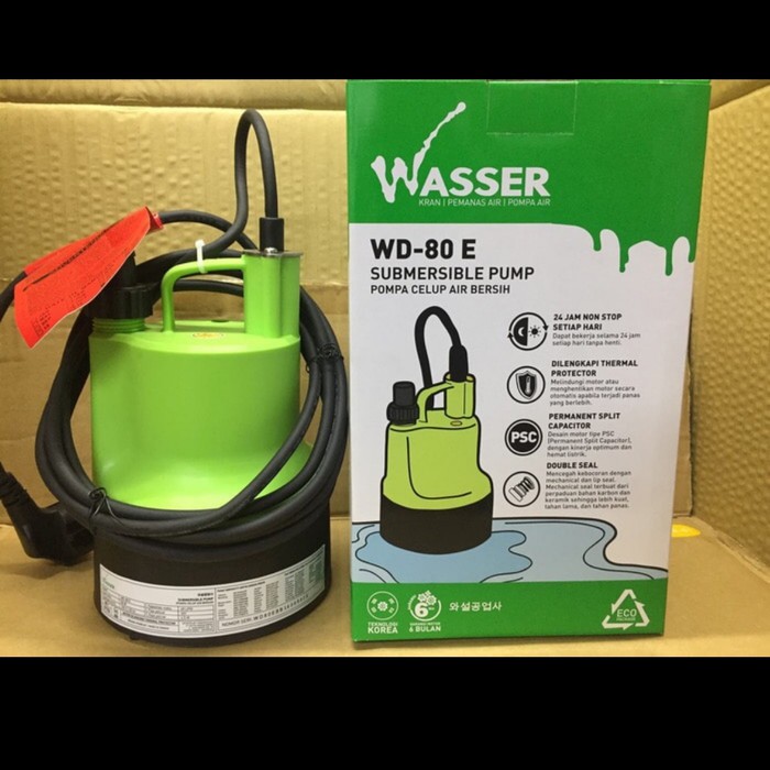 Pompa Air Celup Wasser WD80E / Water Pump Wasser WD80E 80watt