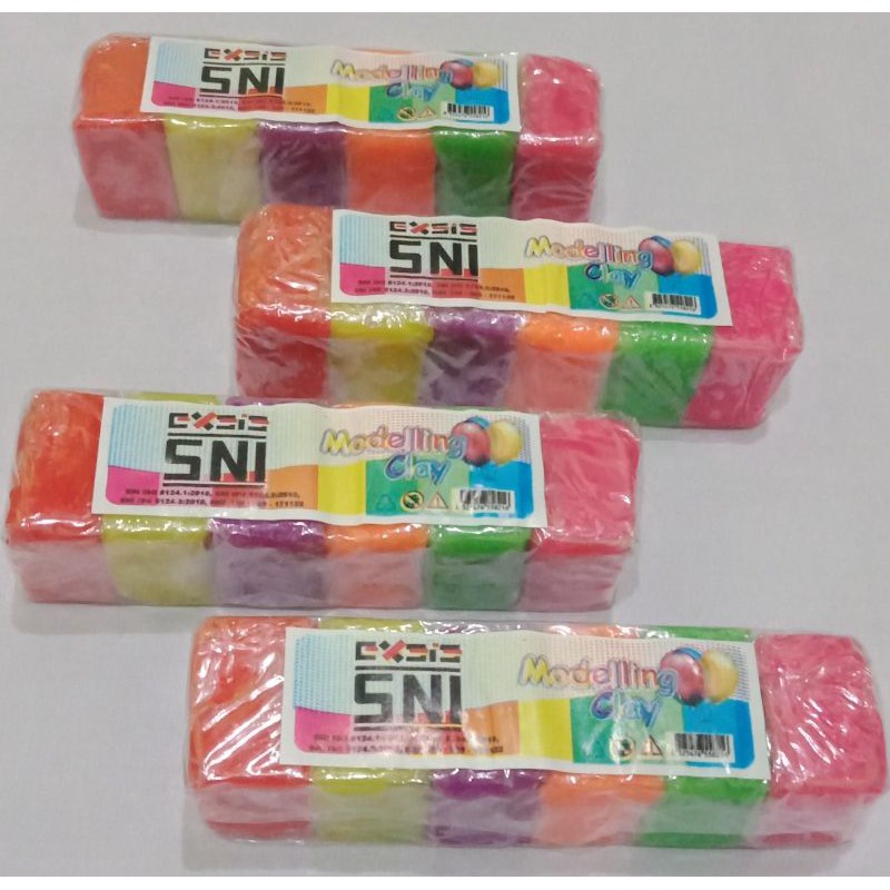 LILIN MAINAN ANAK UKURAN KECIL / PLASTISIN / MALAM WARNA WARNI / MAINAN ANAK EDUKASI SNI