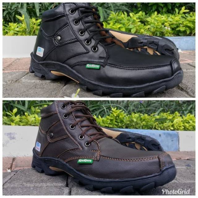 Sepatu Kickers Kulit Pria Sepatu Kickers boots kulit