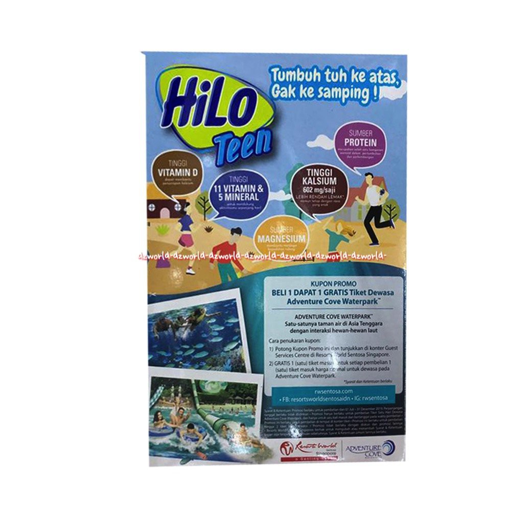 HILO Teen Vanilla Caramel 250gr Susu Hilo Remaja Vanila Karamel Chocolate Yougurt Banana