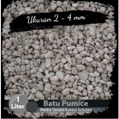 Media Tanam Pumice pumis Kasar 1ltr / 1000ml Batu Apung Pumis Aroid Kaktus Sukulen Aglaonema Monstera , media filter aquarium