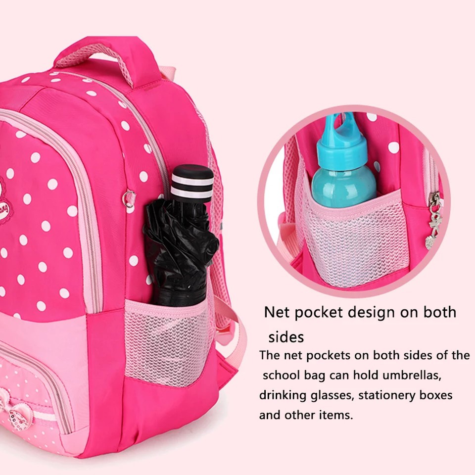 ARMELIA SHOP_Tas Anak Sekolah_Tas Backpack_Unicorn_Polkadot Love