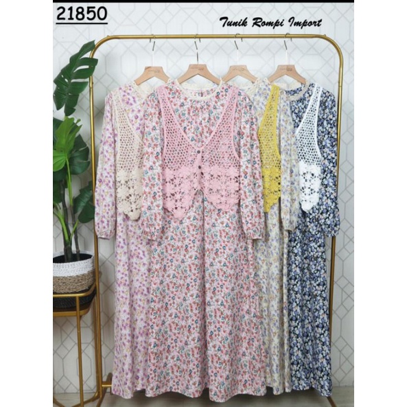 long tunik import/long tunik rompi/