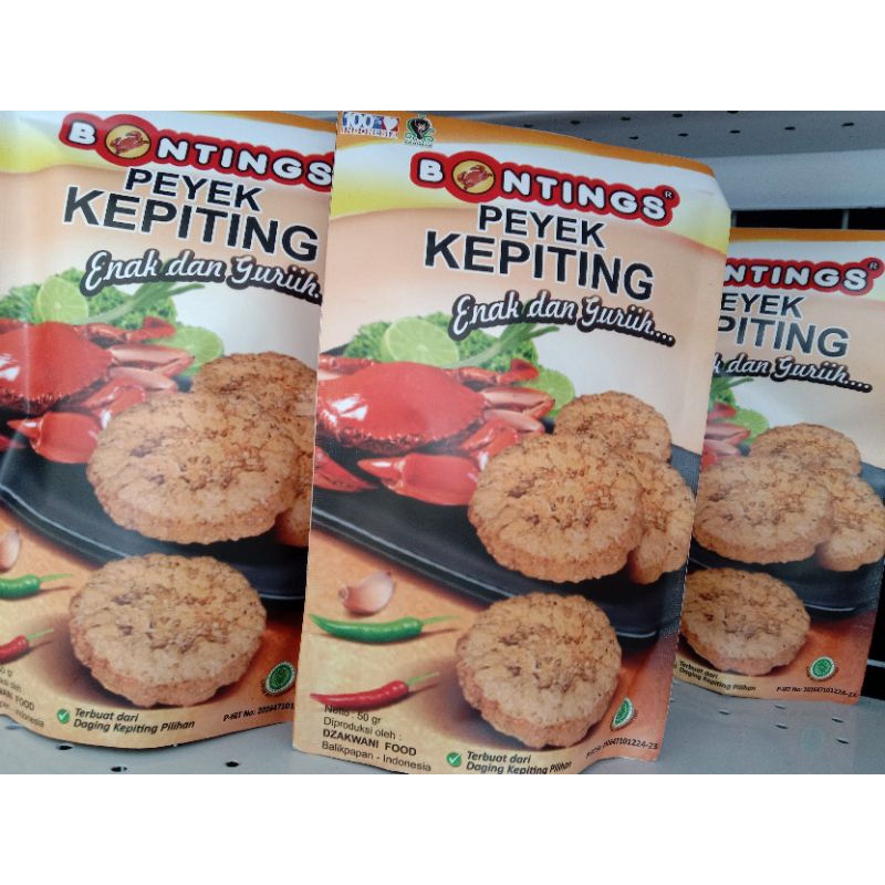

PEYEK KEPITING BONTINGS