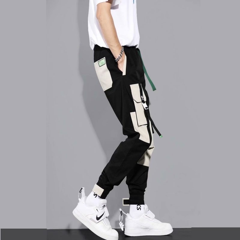 CELANA PANJANG JOGGER KASUAL FASHION KOREAN HIP-HOP TALI JOGGER CELANA TERMURAH PRIA DAN WANITA