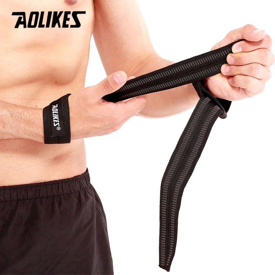 AOLIKES 7635 Wrist Support Wrap / Wristband / Wrist Strap Gym - Deker Pelindung Pergelangan Tangan