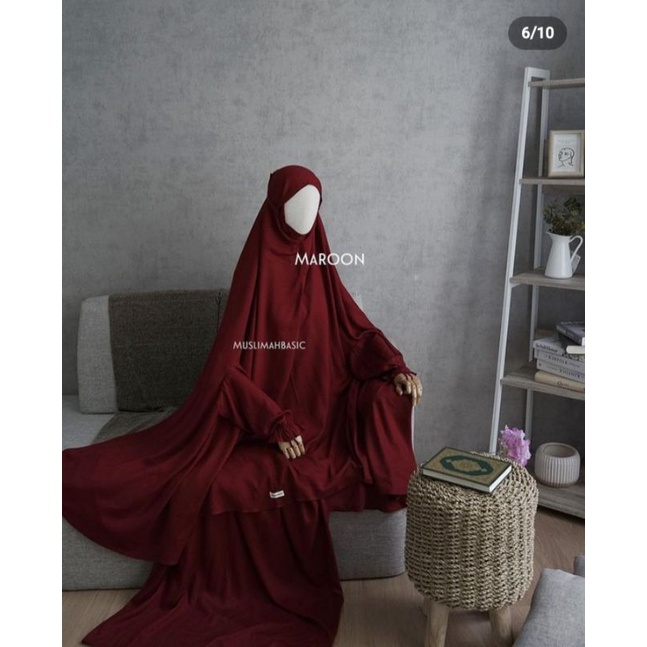 Free Booked Mukena Maryam By Muslimah Basic