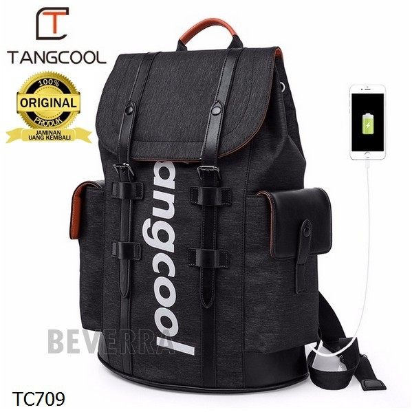 Tas Ransel Tangcool Original 100% TC709 waterproof backpack usb smartbag