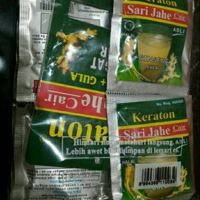 

Sari Jahe Keraton 12x30ml