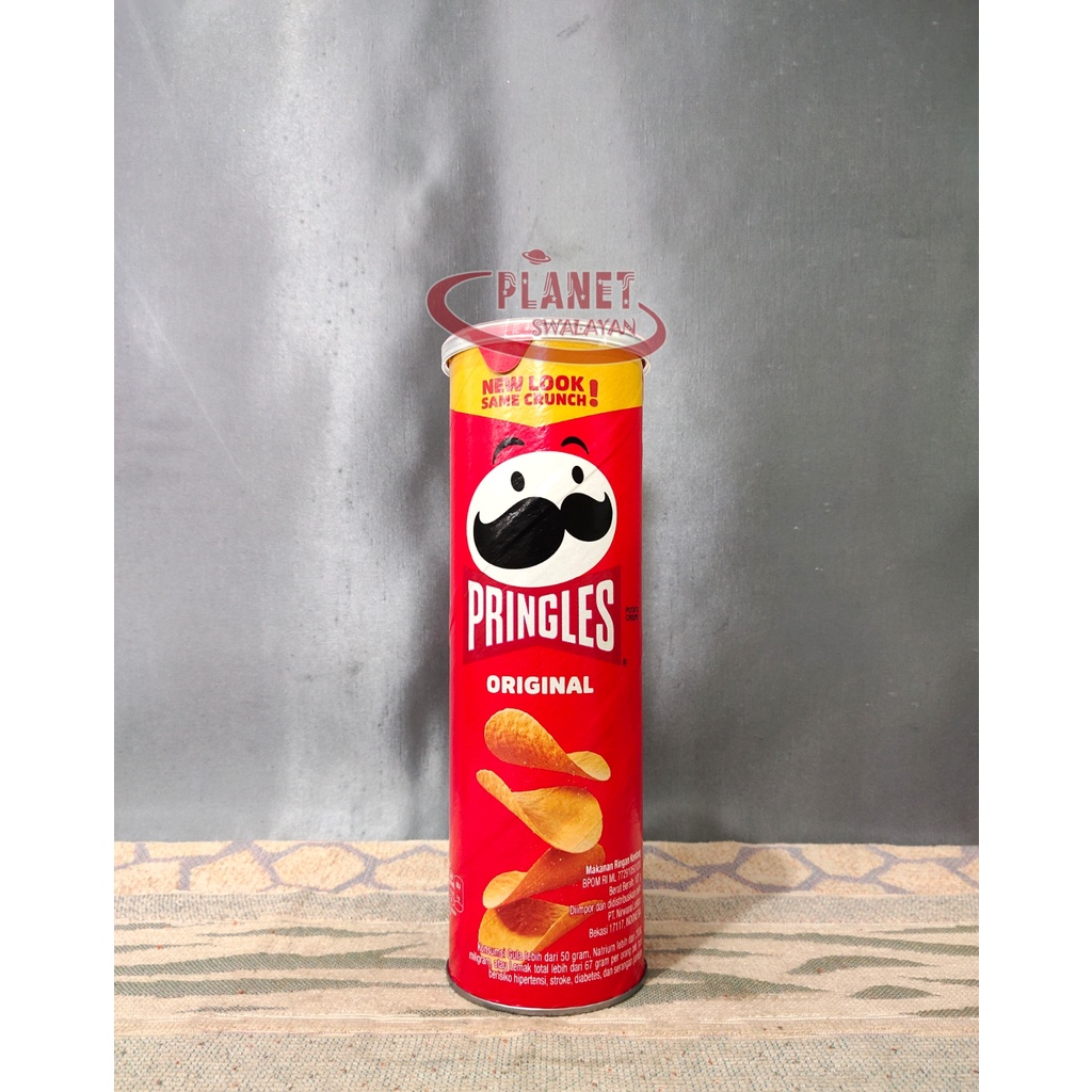 Jual PRINGLES POTATO CRISPS RASA ORIGINAL | Shopee Indonesia