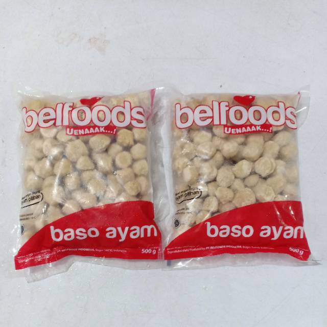 

BELFOODS uenak baso mini 500gr isi 100pc