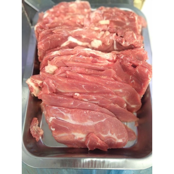 

Beef slice law fat (teriyaki slice ketebalan slice untuk catering/hajatan)