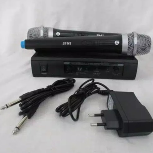 Mic wireless SONY SN-87 microphone UHF 2 mic wireless