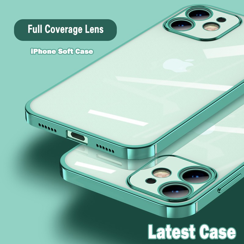 Soft Case Bahan Tpu Untuk Iphone 12 Pro Max 11 11pro 12max X Xs Xr 7plus 8p Se2 2020