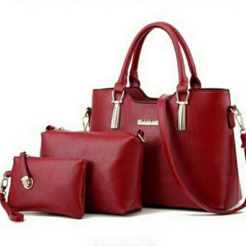 TASMURAH30_Slingbags givenshi Set 3in1/ Terlaris / Slingbags Termurah