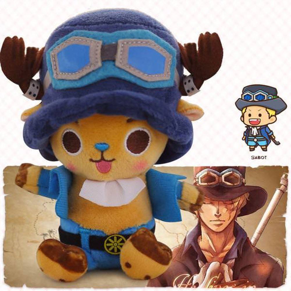 Dijual  Boneka Chopper Boneka Sabo Boneka One Piece 30 Centimeter ORI LIMITED