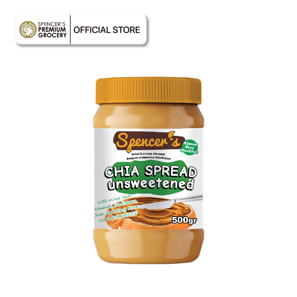 Spencer's - Chia Spread Original Unsweetened (500g)