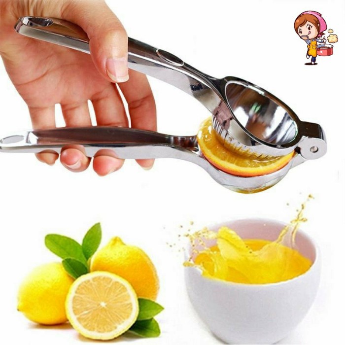 Alat Perasan Jeruk Manual Stainless Citrus Press Peras Jeruk