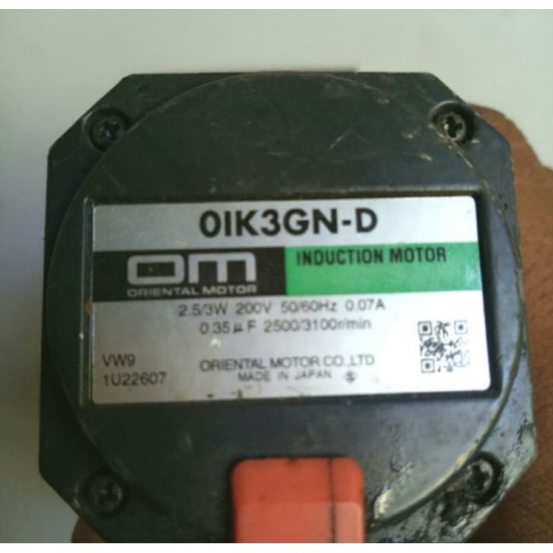 Ac Motor Oriental 200V Ac 0,07A 163Rpm