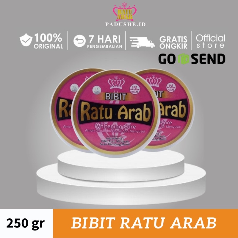 BIBIT RATU ARAB BPOM 100% ORIGINAL LOTION PEMUTIH/WHITENING AMAN / Bibit Ratu Arab Original Bpom Ori