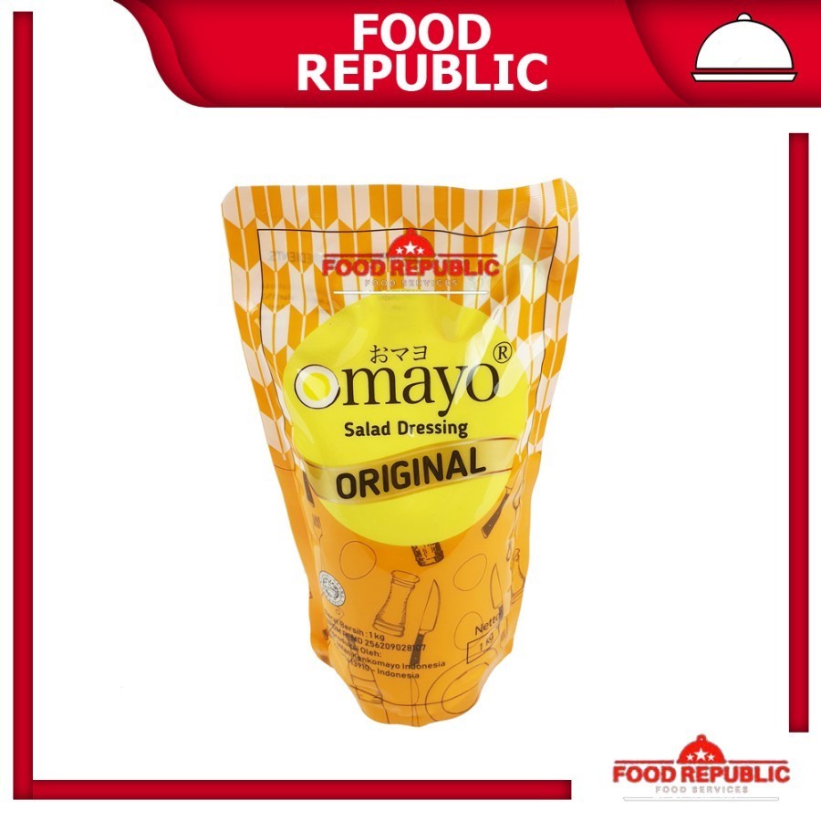 

OMAYO MAYONAISE 1 KG ORIGINAL MAYONNAISE HALAL JEPANG