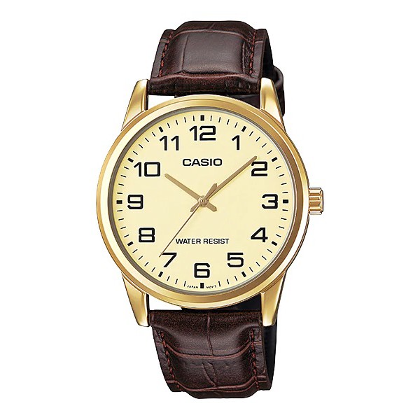 Casio General MTP-V001/ MTP-V001L-1B / MTP V001GL 7B 9B Jam Tangan Pria Kulit Leather Series