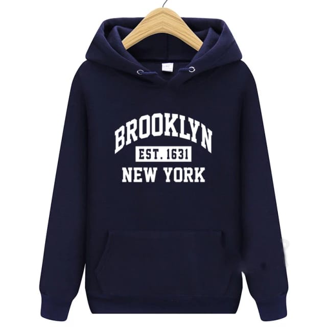 Sweater hoodie BROOKLYN || Jumper hoodie BROOKLYN NEWYORK ( Pria &amp; Wanita )