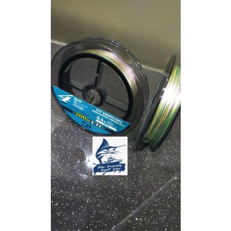 SENAR PE DAIWA EMERALDAS X4 UFV EMERALDAS DURASENSOR 200M