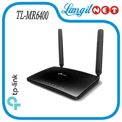 TP-LINK TL-MR6400 300MBPS WIRELESS N 4G LTE ROUTER