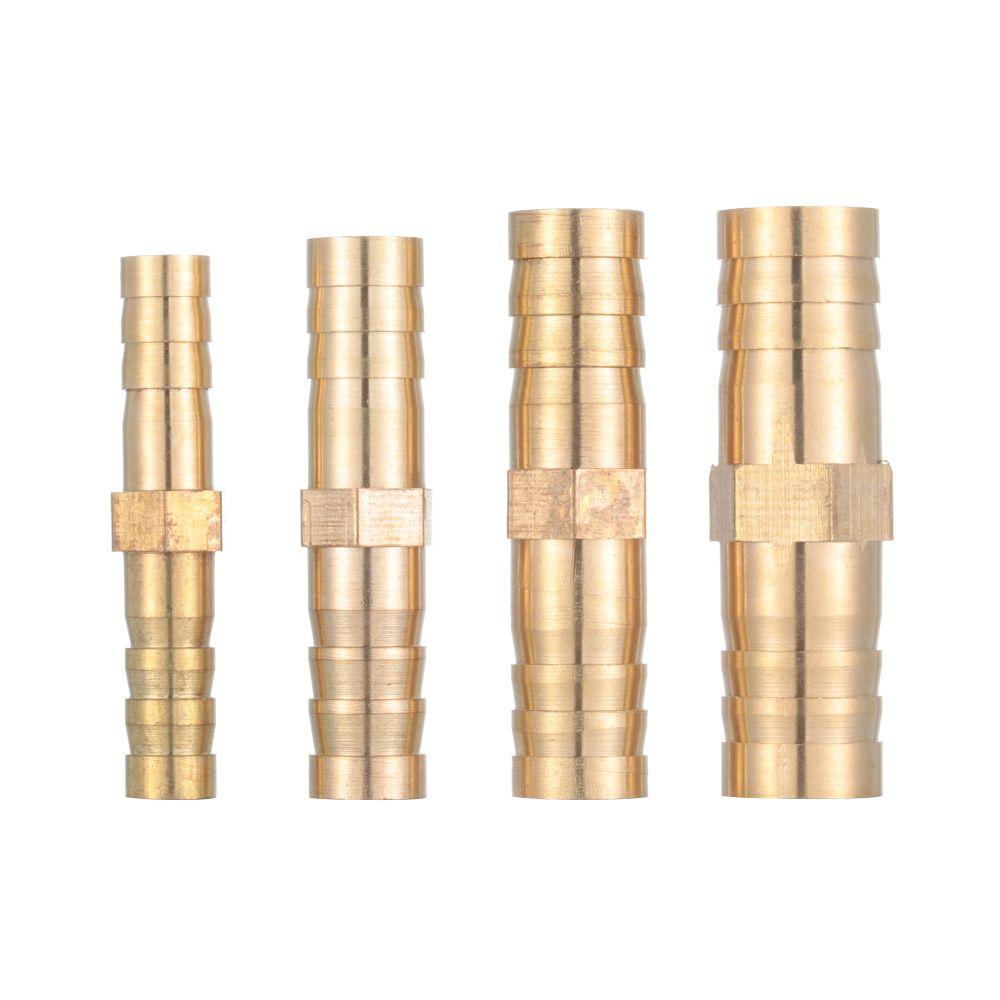 Populer 1pc Selang Tail Barb Fitting Union Baru 6/8/10/12MM 6jenis Konektor Pipa Tabung