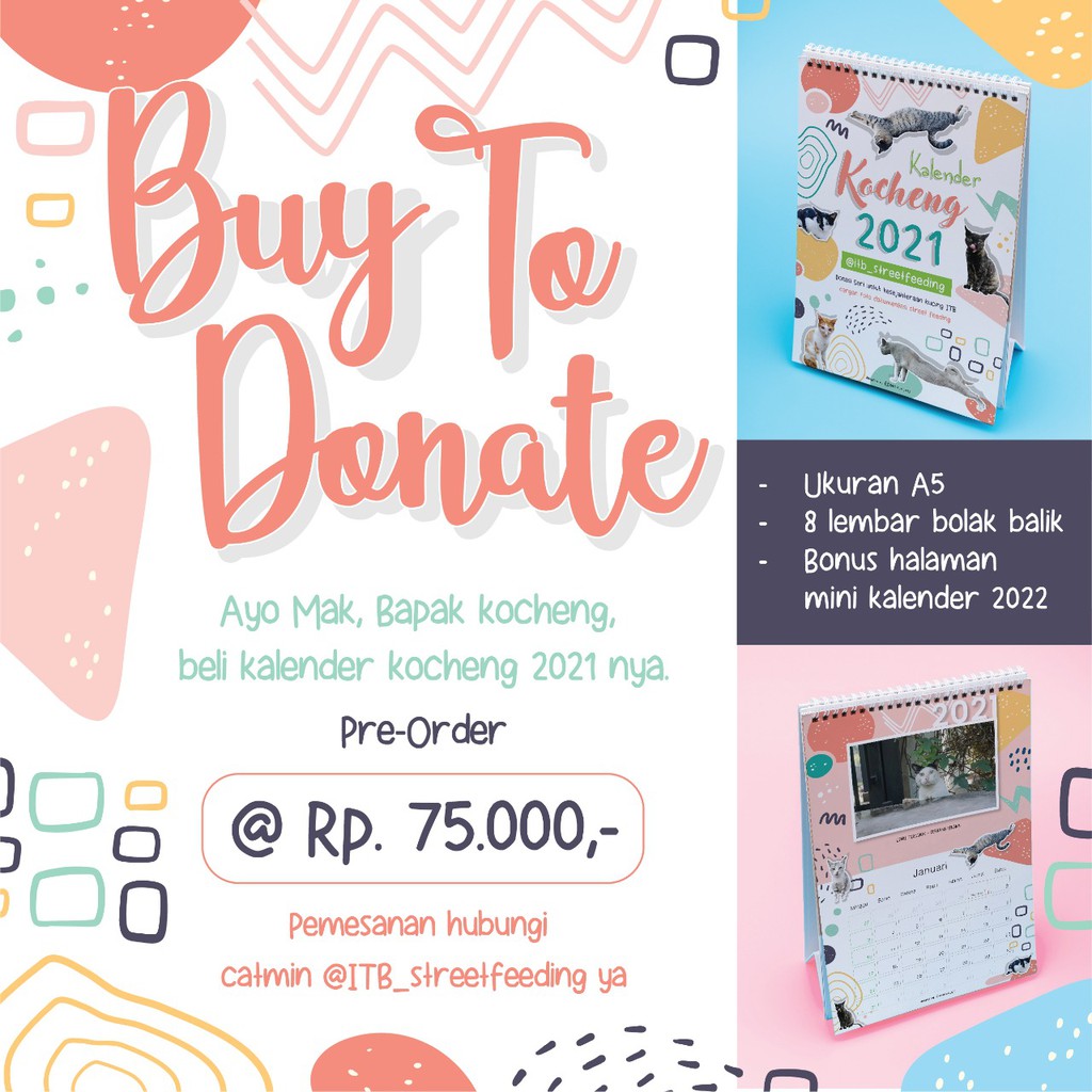 

KALENDER KUCING ITB 2021 BY ITB STREET FEEDING