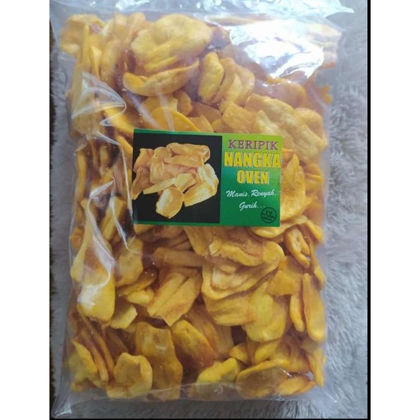 1 KG/1000gr KERIPIK NANGKA OVEN MANIS LEGIT