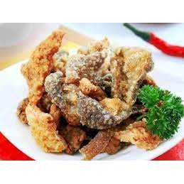 

Kulit Ikan Salmon Krispi Balado