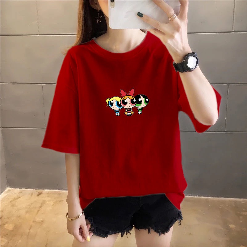 KAOS KARAKTER GIRL / KAOS WANITA / KAOS KATUN 24S