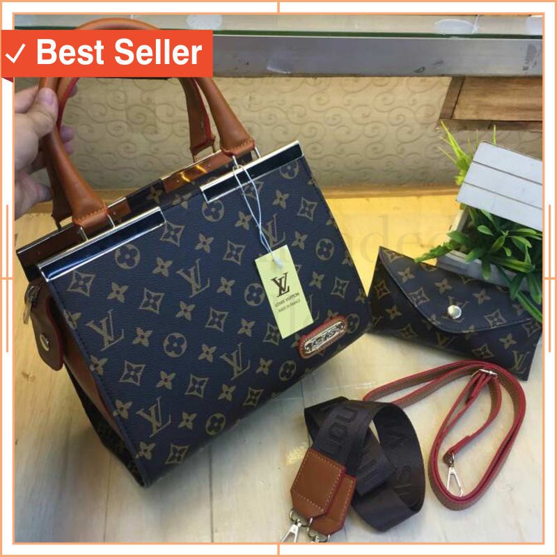 Jual TAS LV SLEMPANG APPLE 3 RUANG - Damier di Seller Konveksi Tas