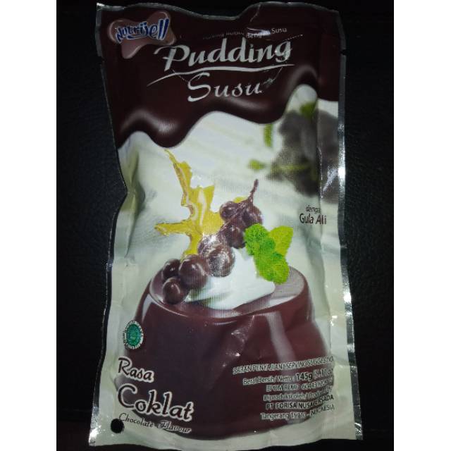 

Nutrijell Puding Susu Coklat 145 gram