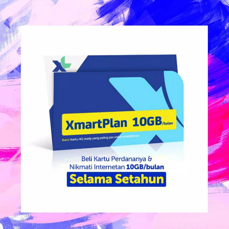 Kartu Perdana XL Axiata Paket Data XL Xmartplan 120GB XL Axiata