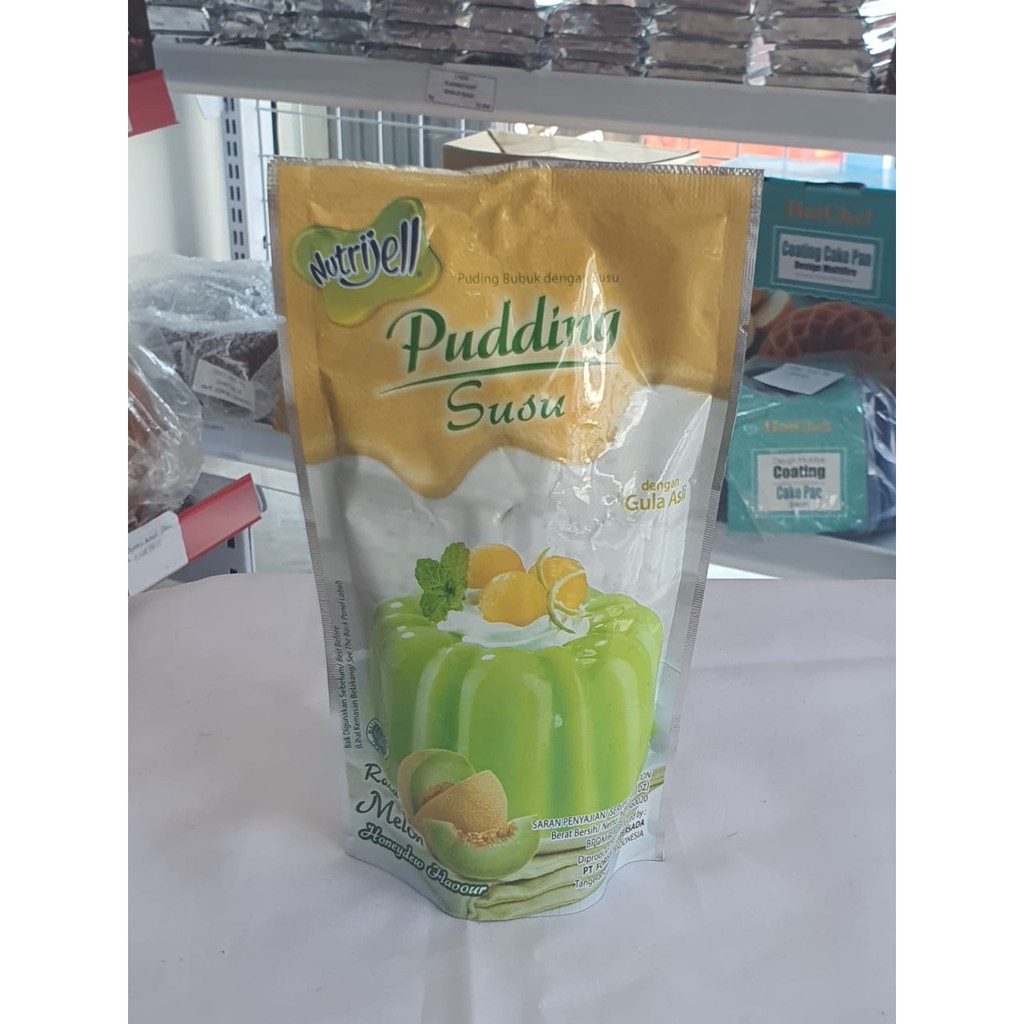 

Nutrijell / Nutrijel Pudding / Puding Susu Melon 145gr