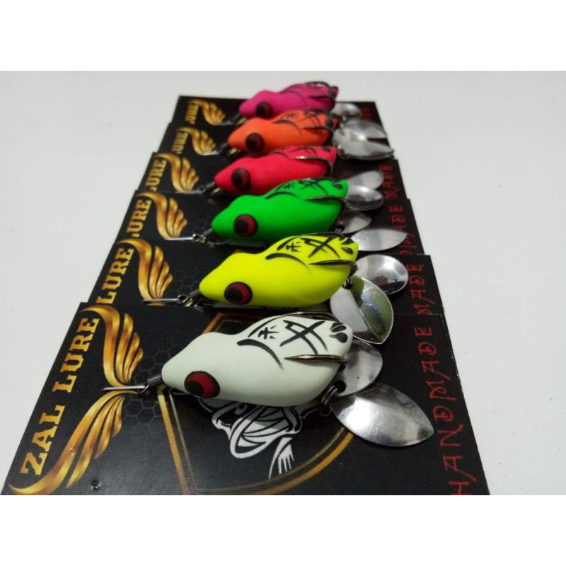 SOFT FROG BEBEK ZAL LURE DOUBLE BLADE 3,5cm