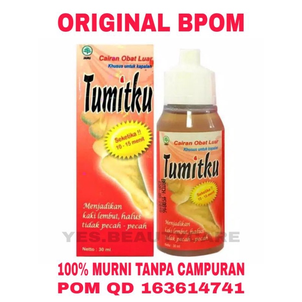 TUMITKU ORIGINAL BPOM MENGATASI KAKI PECAH PECAH - KERING - KAPALAN - PELEMBAB TUMIT KAKI AMPUH