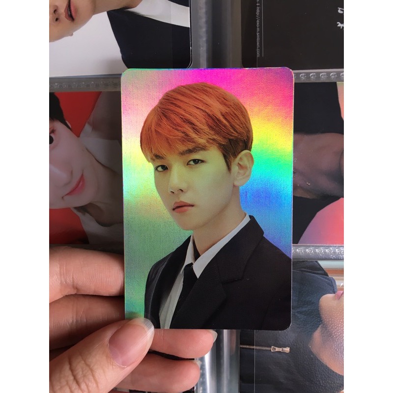 [REFUND 30K] photocard pc baekhyun exo elyxion dot hologram holo