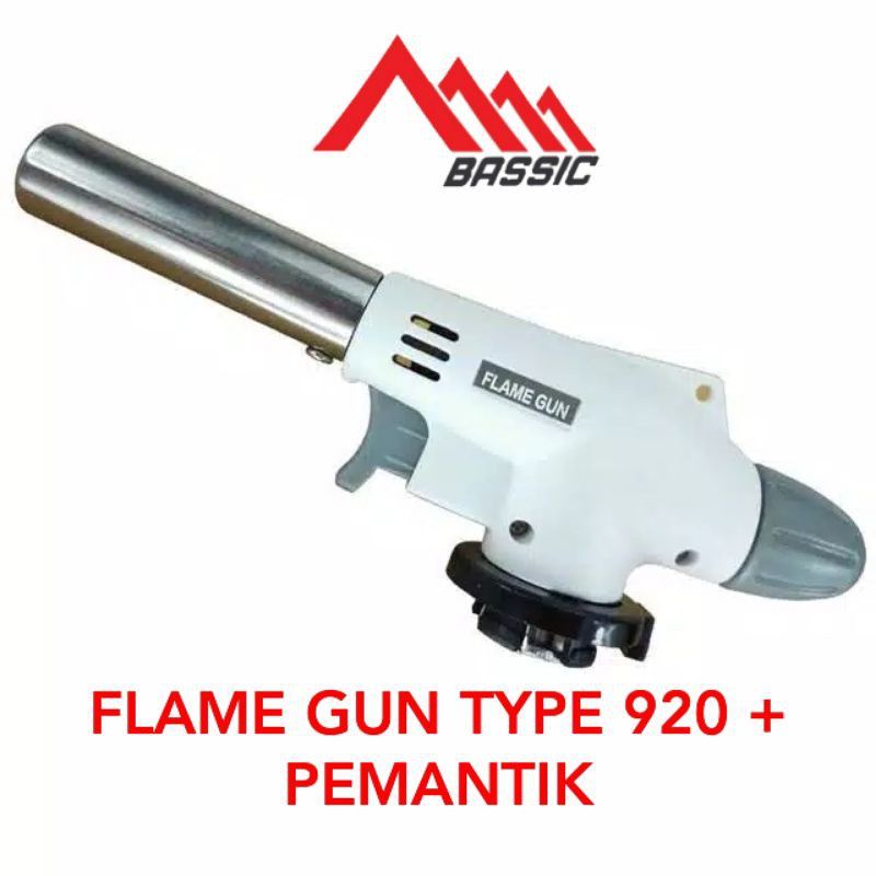 Jual Flame Gun Gas Torch Blow Torch Kepala Las Pematik Otomatis Murah Merk Flame Gun