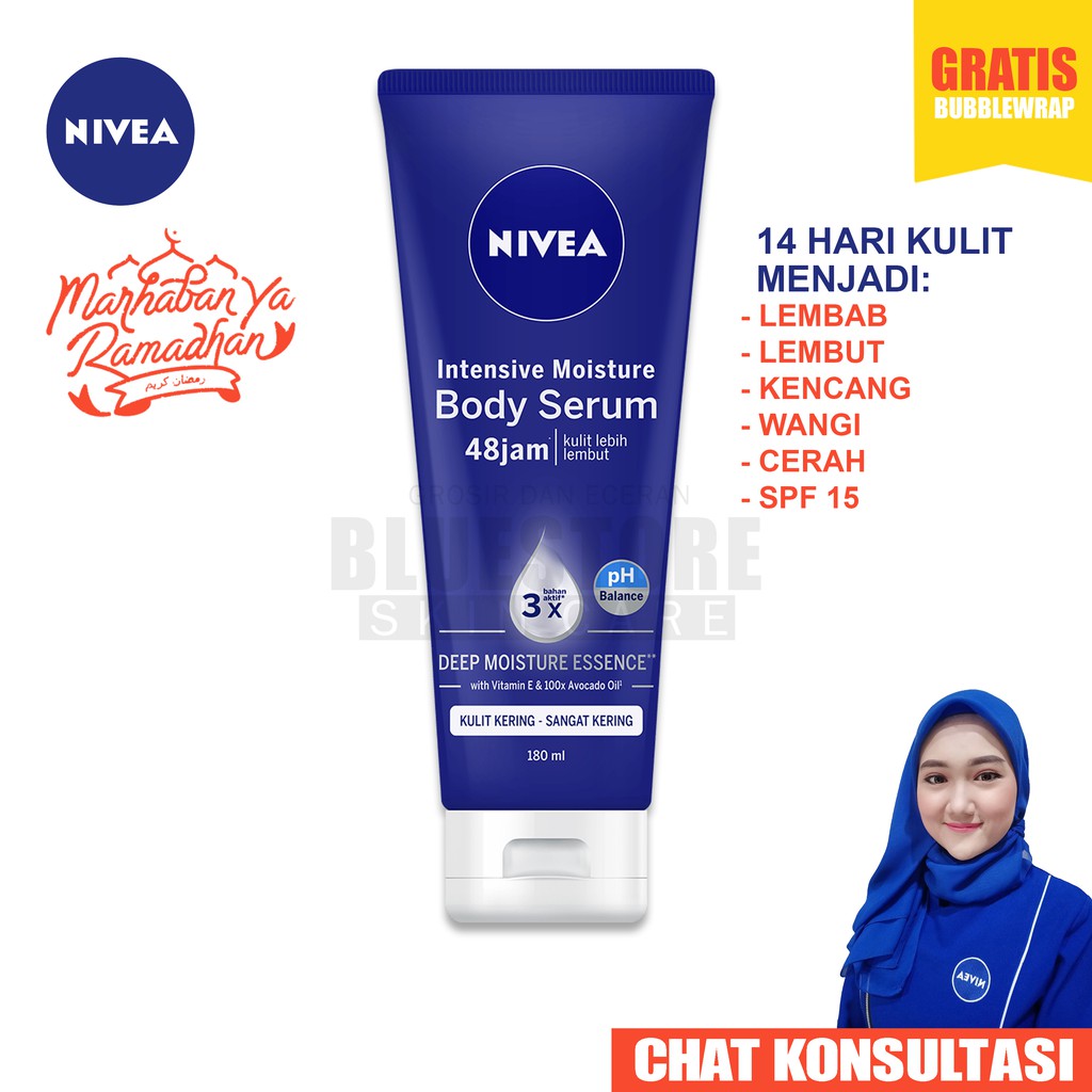 NIVEA SERUM INTENSIVE MOISTUR 180 ML ORIGINAL