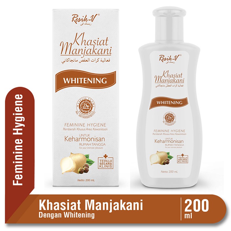 Resik v Khasiat Manjakani Whitening 200 ml