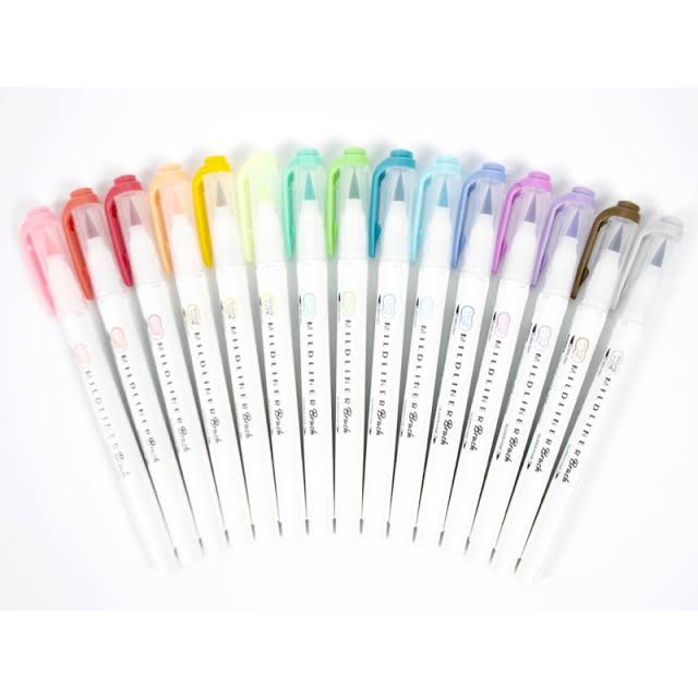 

Mildliner Double Sided Highlighter Brush - Brush / Extra Fine