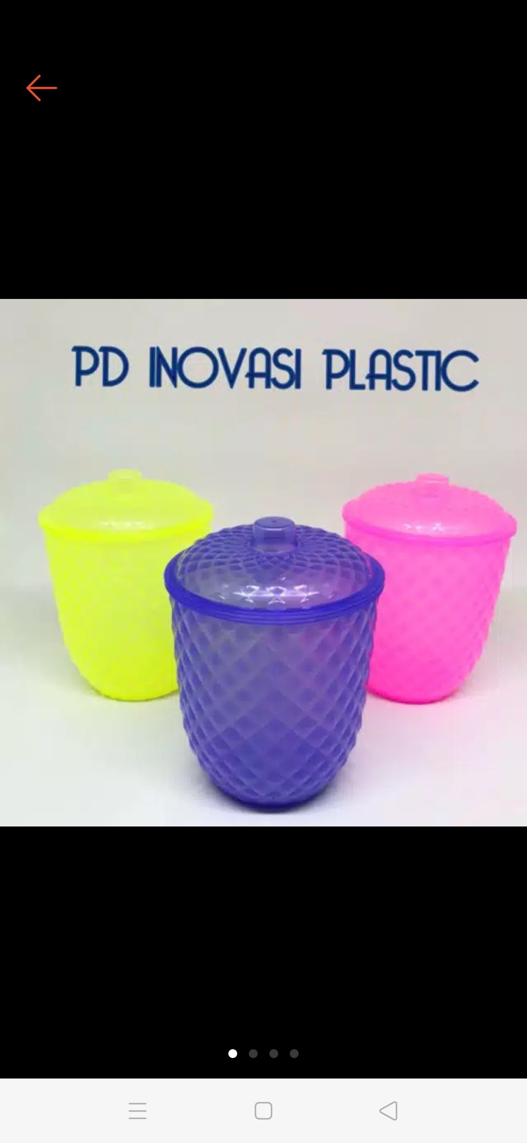 Mug Plastik Diamond
