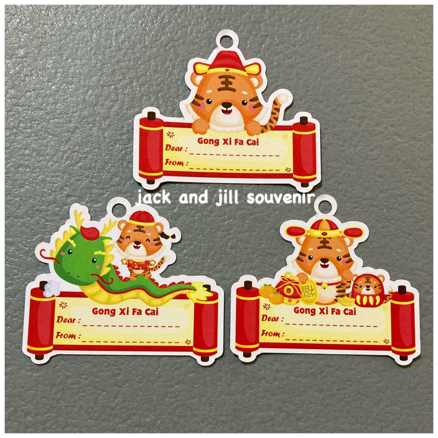 hang tag imlek 2022 - tag hampers cny - tag hampers sincia year of tiger