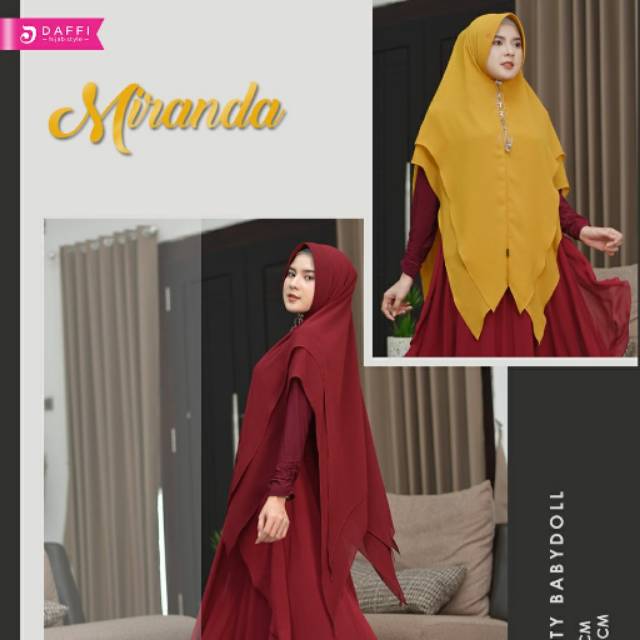 Jilbab Hijab Jilbab Daffi Khimar Ceruty Daffi Khimar Ceruty Branded Jilbab Terbaru