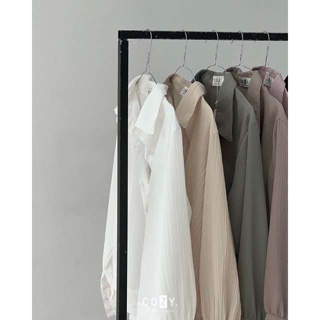 SIVALI COZY Le Metier Shirt | Kemeja Wanita Atasan Baju Kerja Office 234